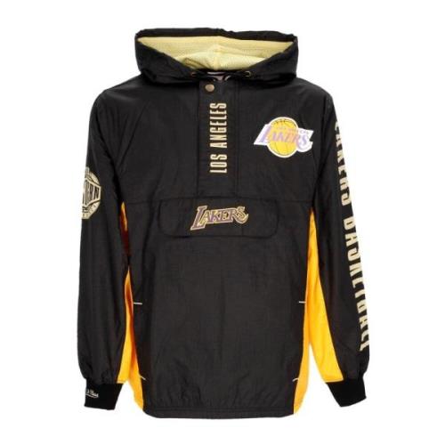 Mitchell & Ness NBA Team OG 2.0 Anorak Windbreaker Black, Herr