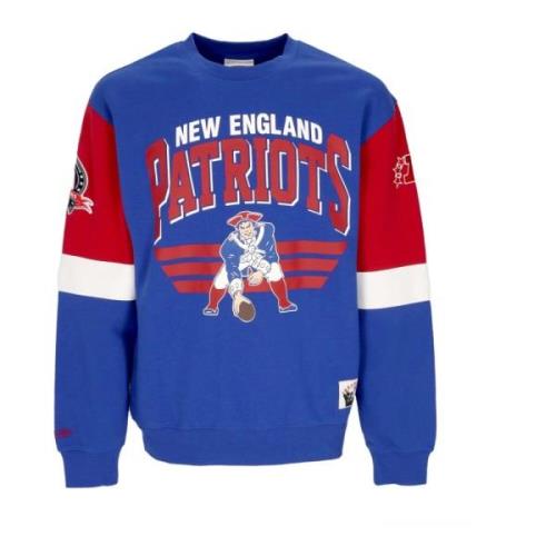 Mitchell & Ness New England Patriots Crewneck Sweatshirt Multicolor, H...