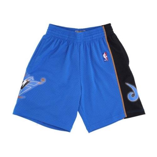 Mitchell & Ness NBA Swingman Basketball Shorts Blue, Herr