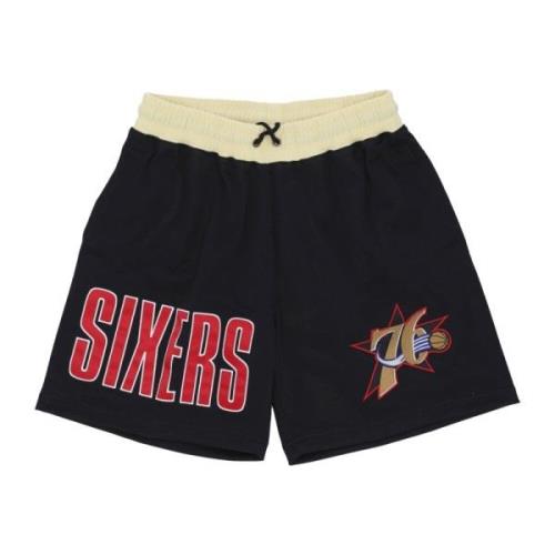 Mitchell & Ness Philadelphia 76ers Basketshorts Vintage Stil Black, He...