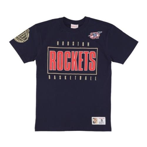 Mitchell & Ness Houston Rockets Vintage Logo Tee Multicolor, Herr