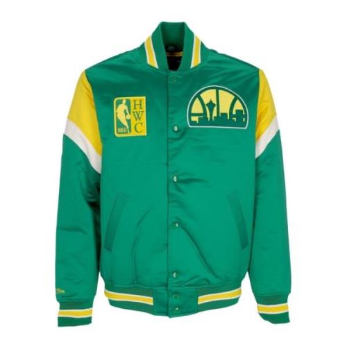 Mitchell & Ness Seattle Supersonics Bomberjacka Green, Herr