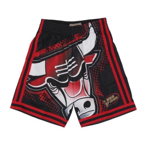 Mitchell & Ness Chicago Bulls Basketshorts Svart Multicolor, Herr