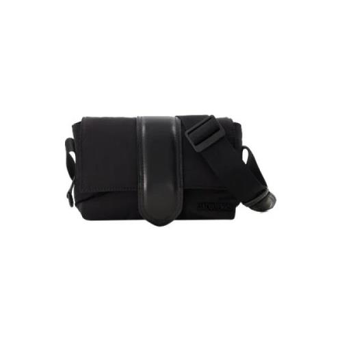 Jacquemus Laeder crossbodyvskor Black, Dam