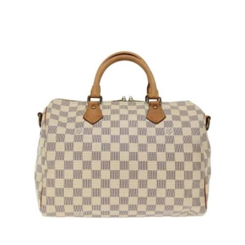 Louis Vuitton Vintage Pre-owned Canvas louis-vuitton-vskor Beige, Dam