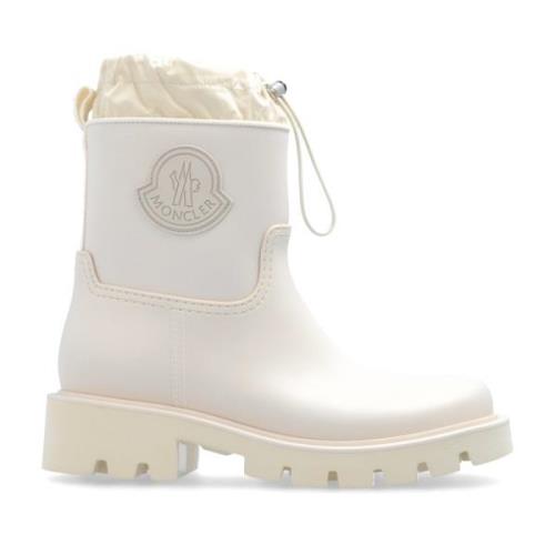 Moncler Wellingtonstövlar Kickstreeam Beige, Dam