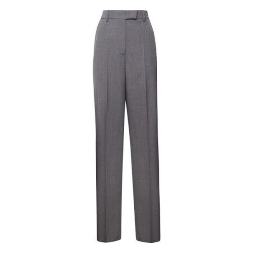 Valentino Garavani Elegant Byxor Pantalone 0 Gray, Dam