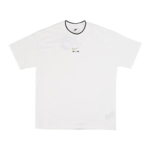 Nike Sportswear Air Fit Tee Vit/Guld White, Herr