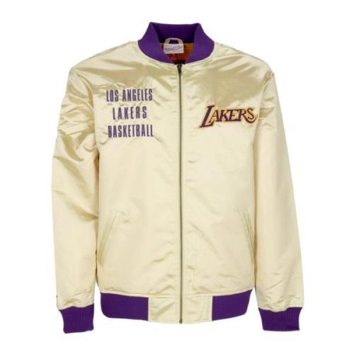 Mitchell & Ness NBA Team OG 2.0 Bomberjacka Yellow, Herr