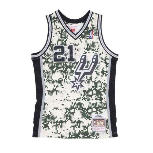 Mitchell & Ness Tim Duncan NBA Basketball Tank Top Multicolor, Herr