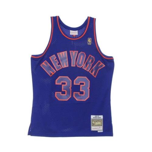 Mitchell & Ness NBA Swingman Jersey Patrick Ewing Blue, Herr