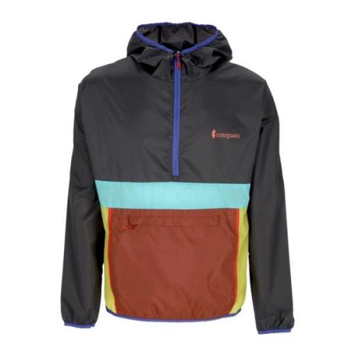 Cotopaxi Vindtät Anorak Halvzip Black, Herr