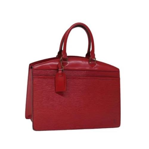 Louis Vuitton Vintage Pre-owned Laeder handvskor Red, Dam