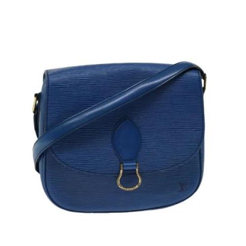 Louis Vuitton Vintage Pre-owned Laeder louis-vuitton-vskor Blue, Dam