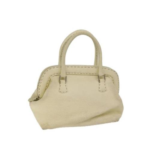 Fendi Vintage Pre-owned Bomull handvskor Beige, Dam