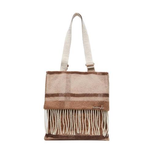 Liu Jo Beige Shopper Väska Elegant Design Beige, Dam