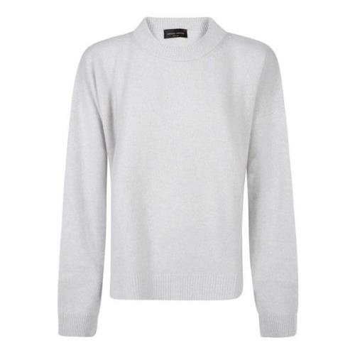 Roberto Collina Fashionable Sweater Collection White, Dam