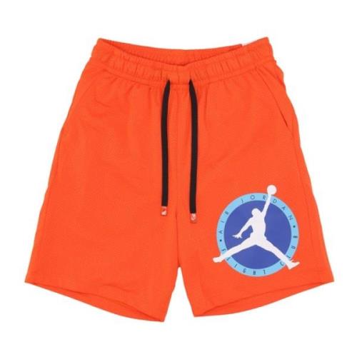 Jordan Mesh Basketball Shorts Flight MVP Orange, Herr