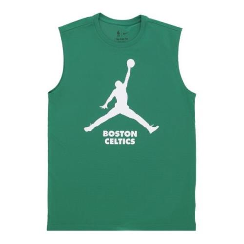 Jordan Boston Celtics Tee Celebration Logo Green, Herr