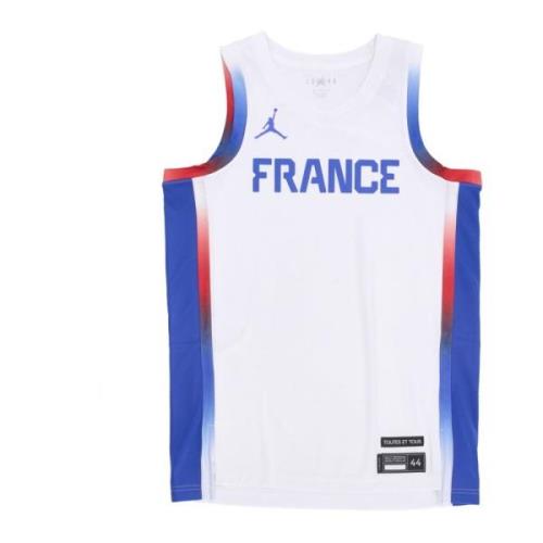 Jordan Frankrike Basket Tank Top White, Herr