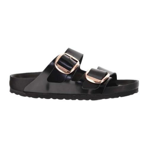 Birkenstock Svarta Sandaler Black, Dam