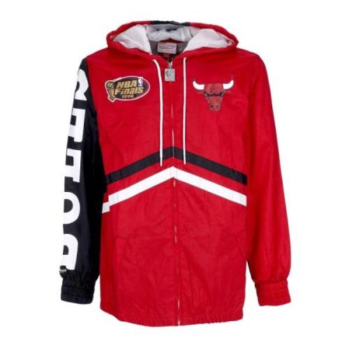 Mitchell & Ness Chicago Bulls NBA Windbreaker Red, Herr