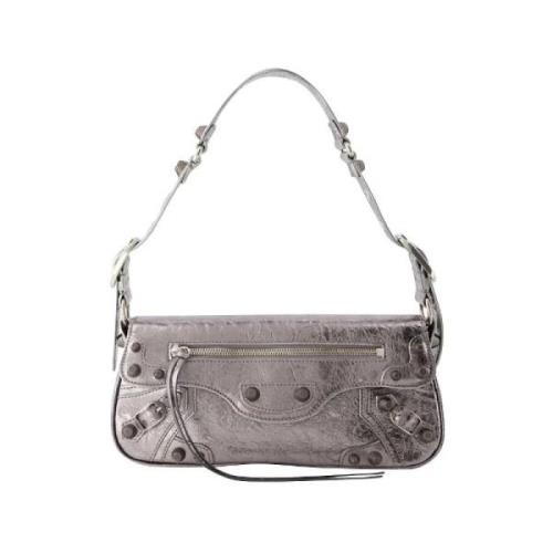 Balenciaga Vintage Pre-owned Laeder balenciaga-vskor Gray, Dam