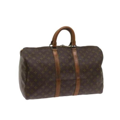 Louis Vuitton Vintage Pre-owned Canvas louis-vuitton-vskor Brown, Dam