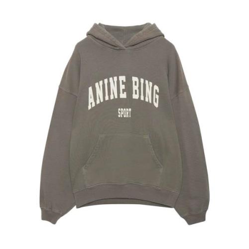 Anine Bing Harvey Sweatshirt Green, Dam