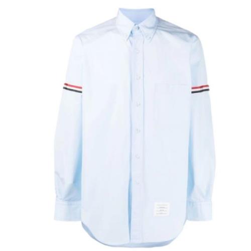 Thom Browne Blå Casual Skjortor Blue, Herr