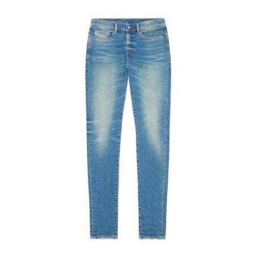 Diesel Slim Stretch Jeans - Light Denim Blue, Herr