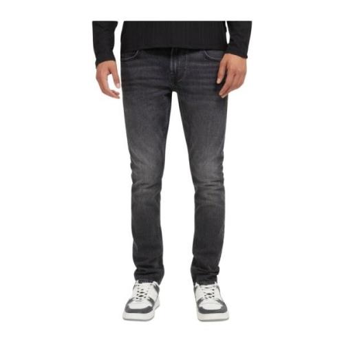 Guess Low-rise Miami skinny jeans - Svart denim Black, Herr