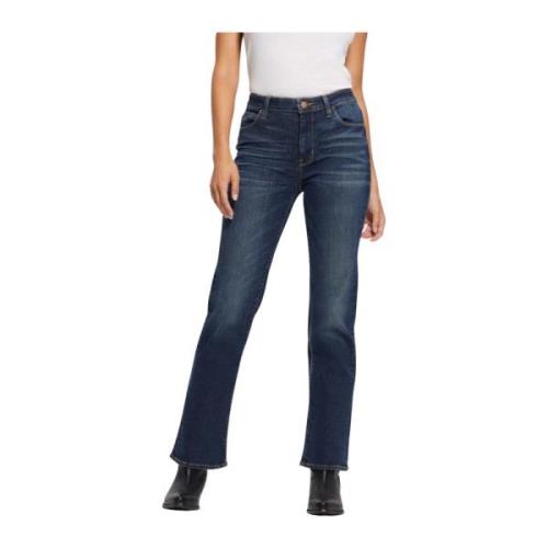 Guess Blå Bootcut Flared Jeans Blue, Dam