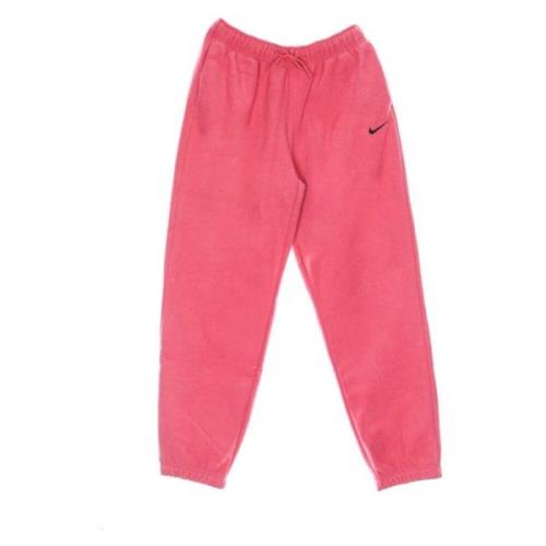 Nike Plush High Rise Jogger Sweatpants Rosa/Svart Pink, Dam