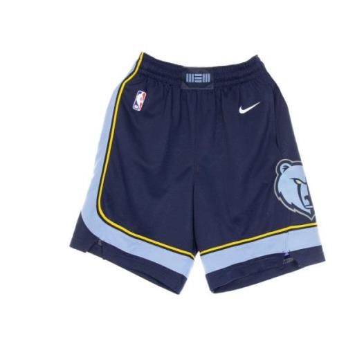 Nike Memphis Grizzlies Basketball Shorts Blue, Herr