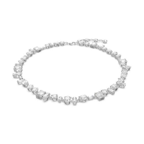 Swarovski Elegant Kristallhalsband Gema Vit White, Dam