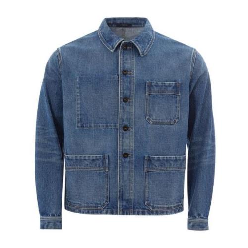 Tom Ford Snygg Denimjacka Blue, Herr