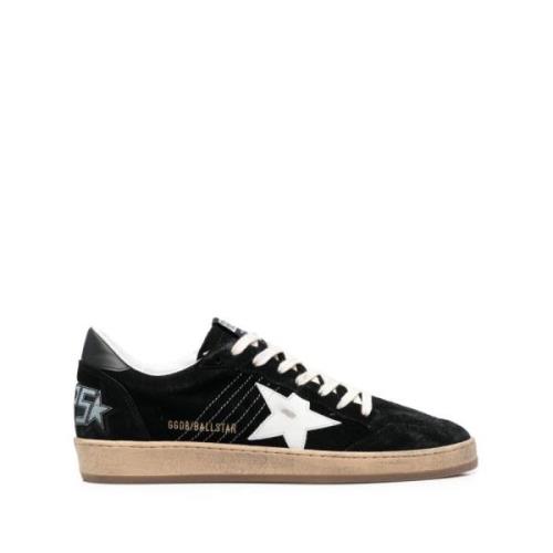 Golden Goose Stjärna Patchade Sneakers Black, Herr