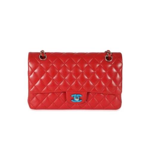 Chanel Vintage Pre-owned Laeder chanel-vskor Red, Dam