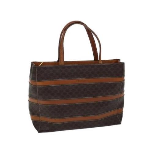 Celine Vintage Pre-owned Canvas celine-vskor Brown, Dam