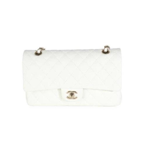 Chanel Vintage Pre-owned Laeder chanel-vskor White, Dam