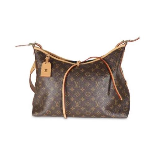 Louis Vuitton Vintage Pre-owned Bomull louis-vuitton-vskor Brown, Dam