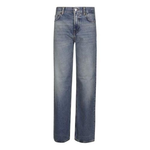 Haikure Stiliga Koreanska Jeans Blue, Dam