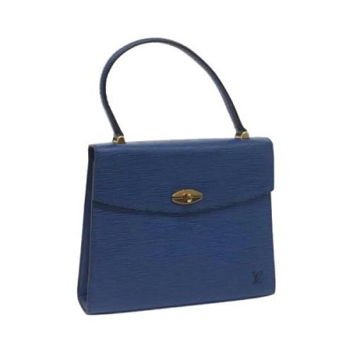 Louis Vuitton Vintage Pre-owned Laeder handvskor Blue, Dam