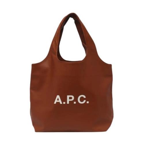 A.p.c. Axelväska Brown, Dam