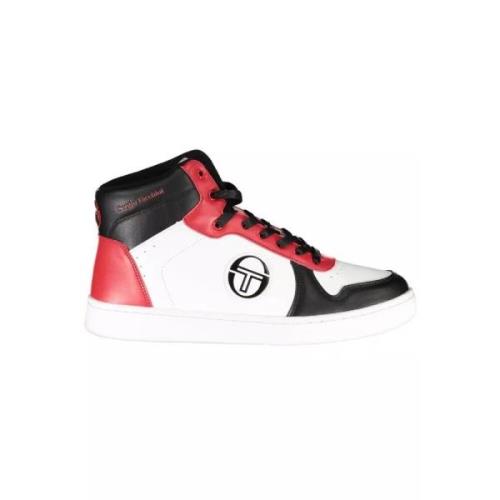 Sergio Tacchini Vita High-Top Sneakers med Eleganta Detaljer Multicolo...