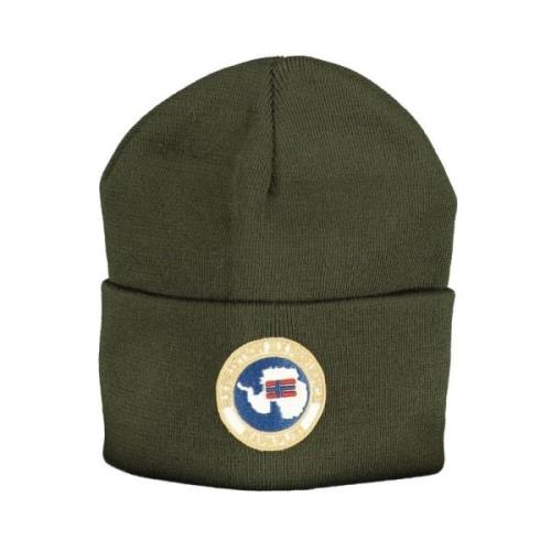 Napapijri Akryl Hatt & Mössa Set Green, Unisex