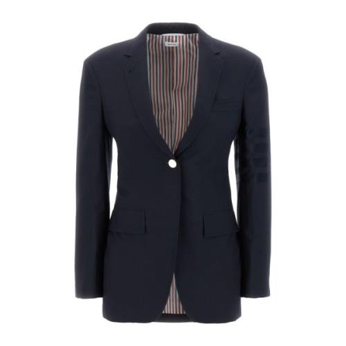 Thom Browne Stiliga Jackor & Västar Blue, Dam