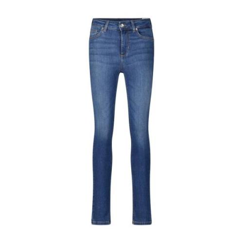 Liu Jo Klassiska Skinny Jeans Divine Blue, Dam