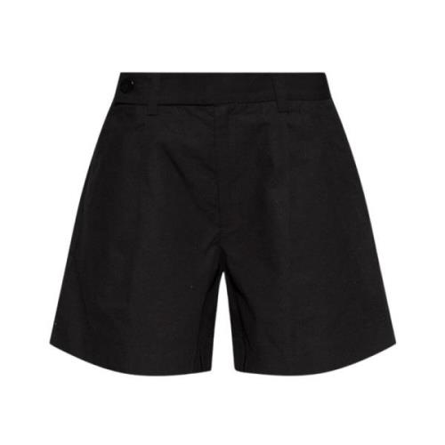 Proenza Schouler Bomullsshorts Black, Dam